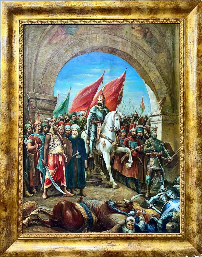 A.Rıza (Fausto Zonaro Reprodüksiyonu)