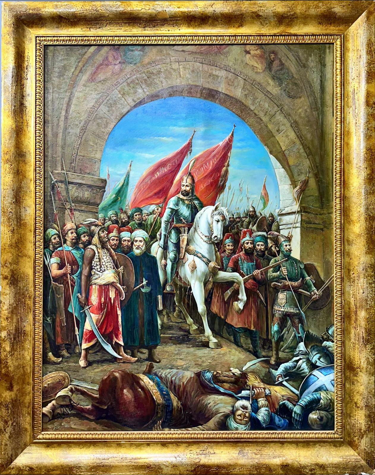 A.Rıza (Fausto Zonaro Reprodüksiyonu)