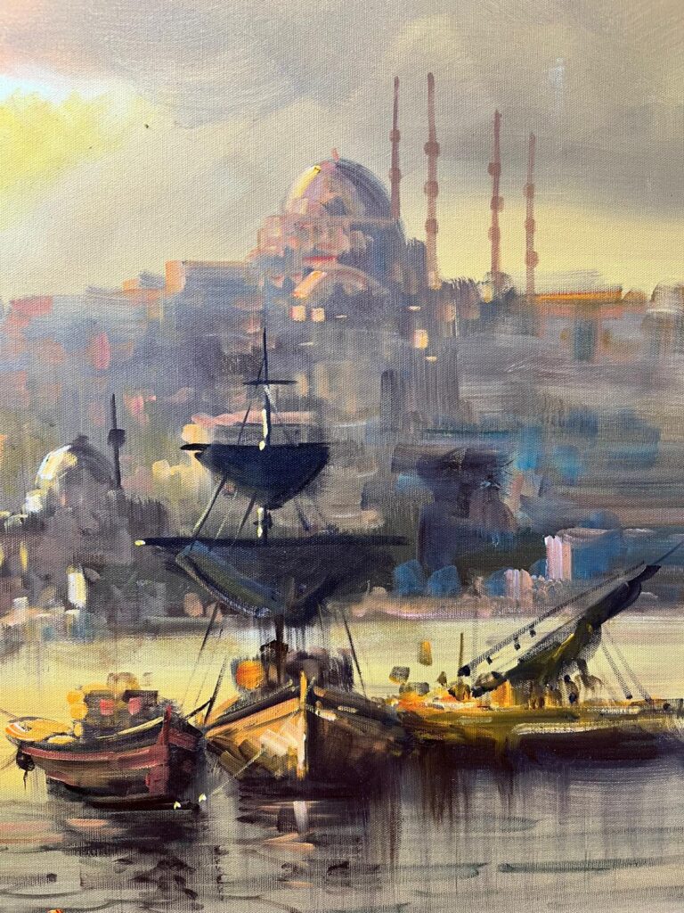 Faysal Çakmaz (Eminönü’nde Günbatımı) - Detay